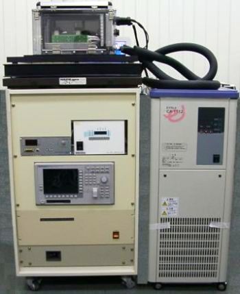 LDモジュール温度特性測定システム画像